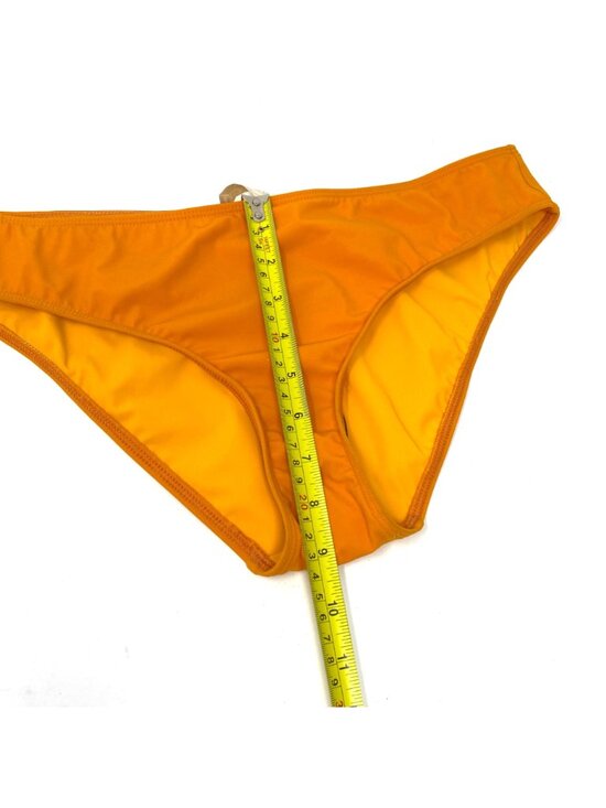 Ulla Johnson Dani Bikini Bottom Basic Size Large Marigold Orange Summer - Picture 7 of 9